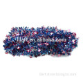 Promotional decorations foil wire garland 4th of July